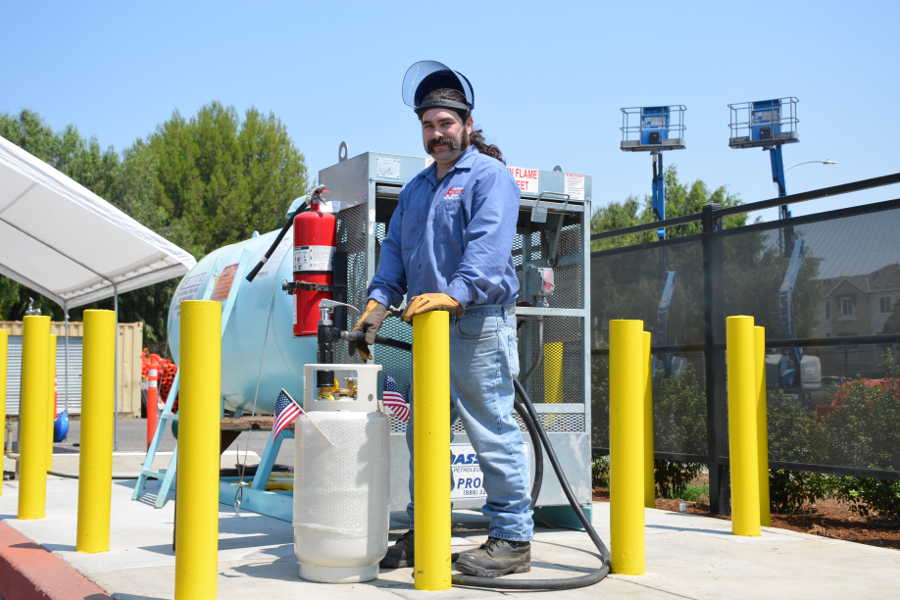 Propane Tank Refill Service A Tool Shed Equipment Rentals in Hollister CA